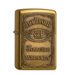 Zapalniczka Zippo Jack Daniel`s Label brass Emblem 60001212